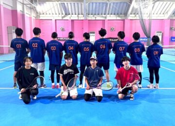 加来様 テニス用Tシャツ