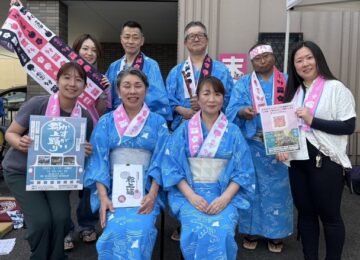 かすがい郡上踊り実行委員会様 オリジナル手ぬぐい