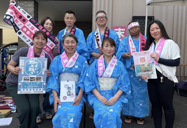 かすがい郡上踊り実行委員会様 オリジナル手ぬぐい