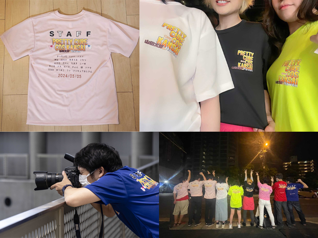 Y様 イベント用スタッフTシャツ
